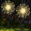 Garden Decoration Solar Light for Outdoors DIY Dandelion Solar Plug Garden Lighting Weatherproof Solar Fireworks Lamp Patio Lawn