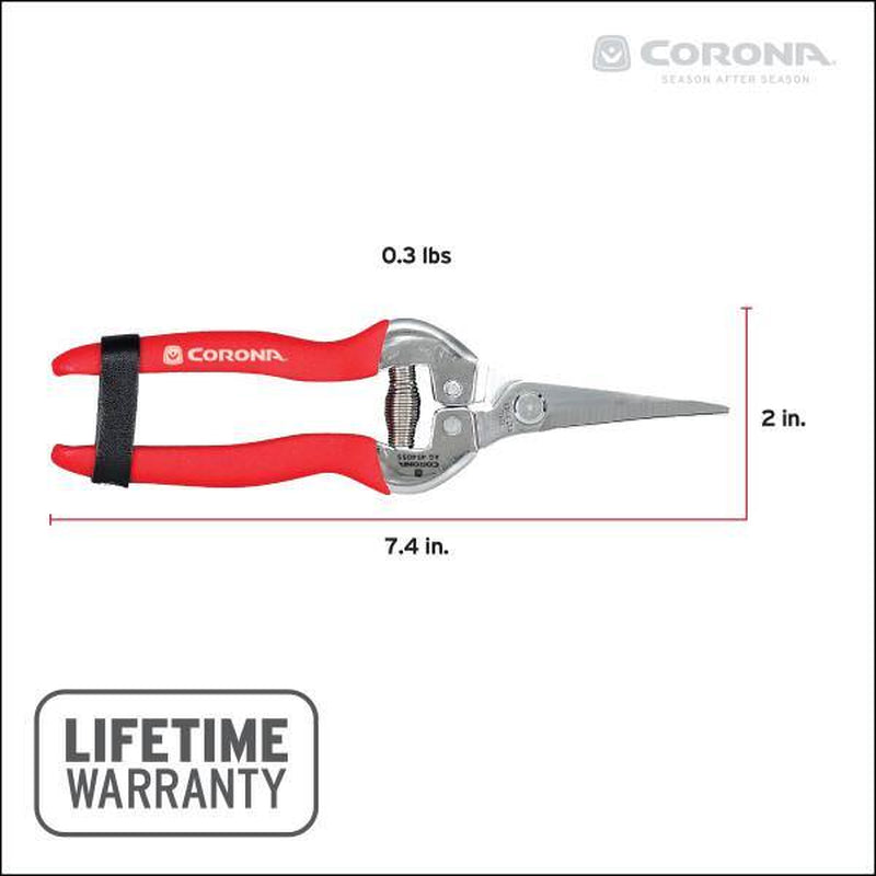1.75 In. Stainless Steel Long Curved Snips