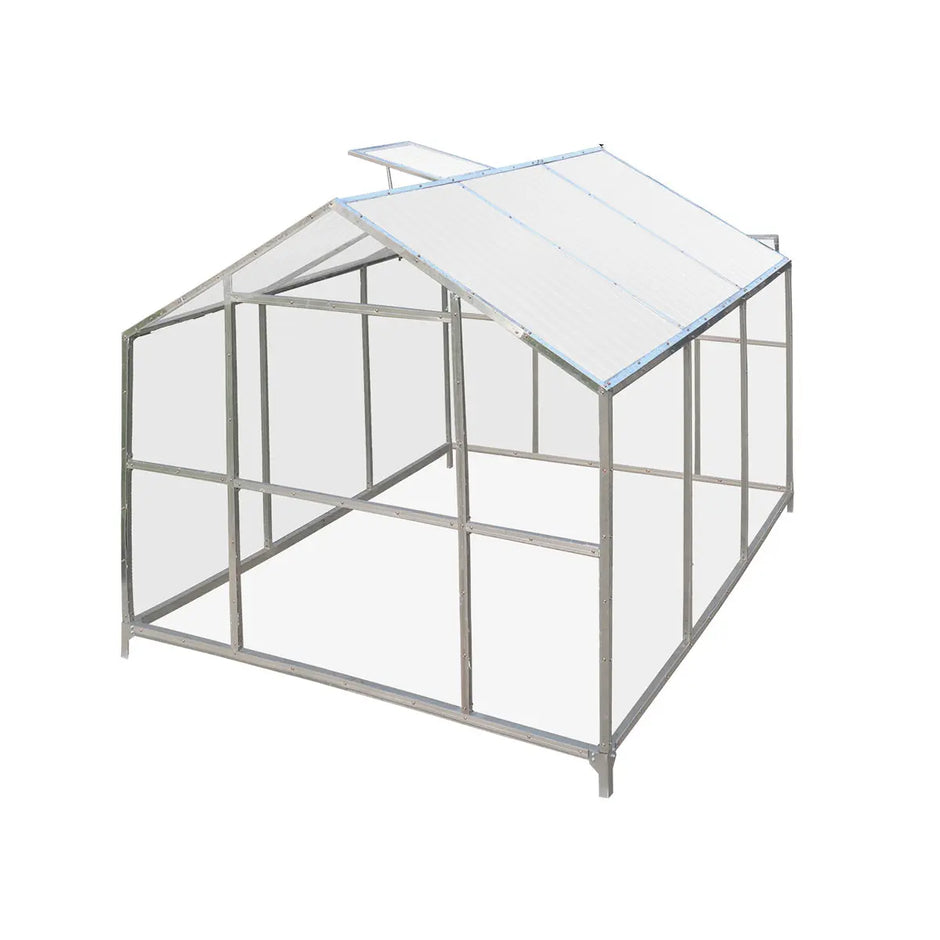 8' X 10' Greenhouse with Galvanized Steel Frame