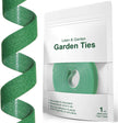 Plant Ties, Garden Tape for Plant, Reusable Adjustable Thicker Support for Growing, Strong Grip, Tomato Vines Indoor Outdoor, 100 Ft (2 Roll 50Ft) X 0.47 Inch, Green