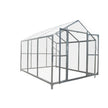 8' X 10' Greenhouse with Galvanized Steel Frame
