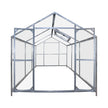 8' X 10' Greenhouse with Galvanized Steel Frame